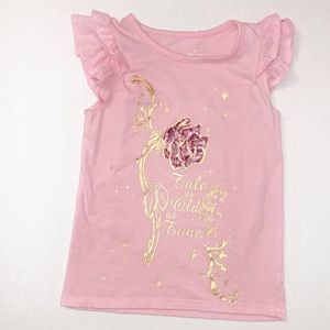 (Girls) Disney’s Beauty & the Beast Sequined Top